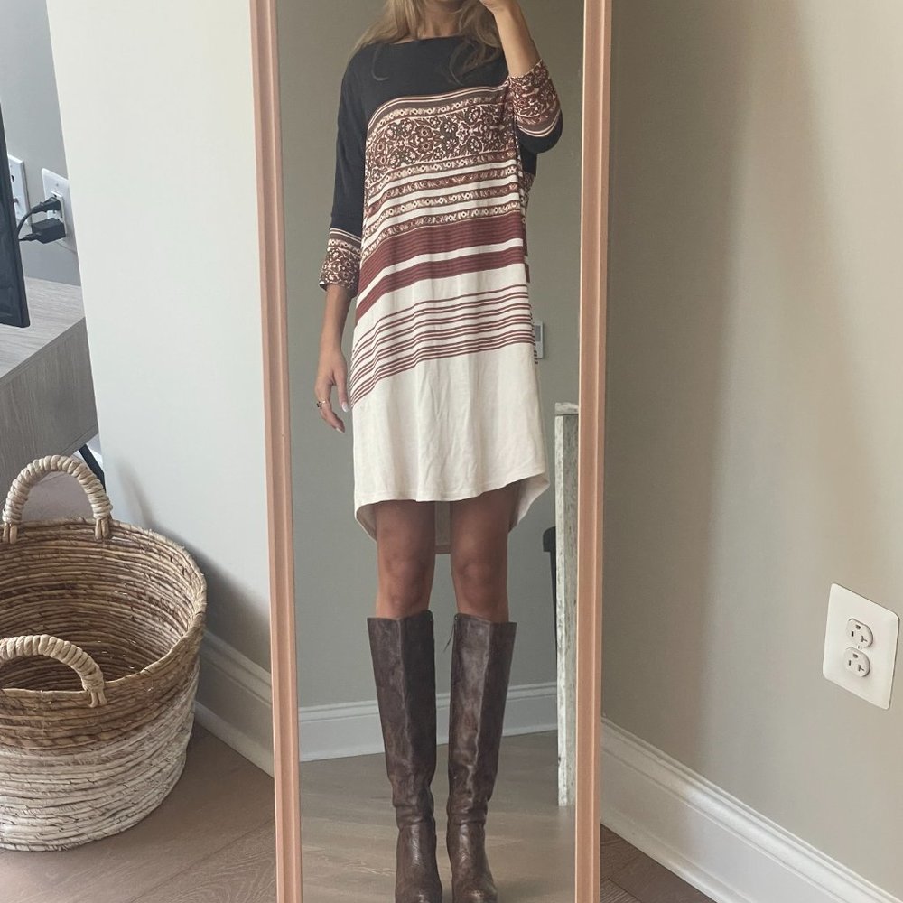 Free People Fall Oversized Tunic (Size Small)